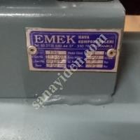 SATILIK İKİNCİEL TEK KAFA TRİFAZE PİSTONLU KOMPRESÖR 100 LİTRE, Makina