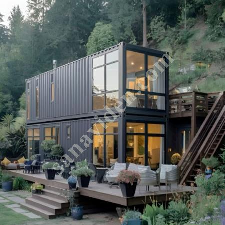 PREFABRİK EV - ENDÜSTRİYEK PREFABRİK EV - 40 HC MODİFİYE KONTEYNER EV, Prefabrik Ev Modelleri, Konteyner Ev Fiyatları