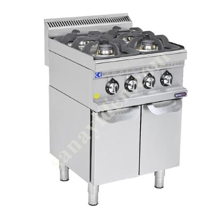 GAS COOKER 600 SERIES STAINLESS STEEL BODY, Industrial Kitchen