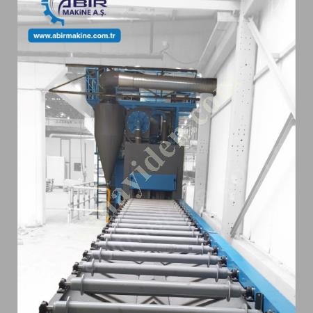 SAC VE PROFİL KUMLAMA MAKİNESİ – İHTİYACA ÖZEL İMALAT & YÜKSEK VERİM-ABİR MAKİNE A.Ş., Makina