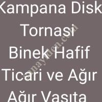 KAMPANA VE DİSK TORNASI, Makina