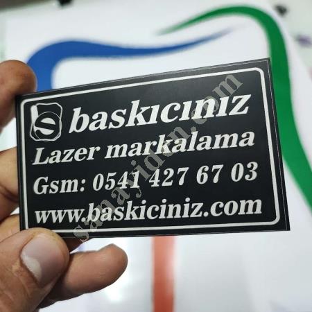 LAZER MARKALAMA METAL ETİKET , Reklam & Promosyon