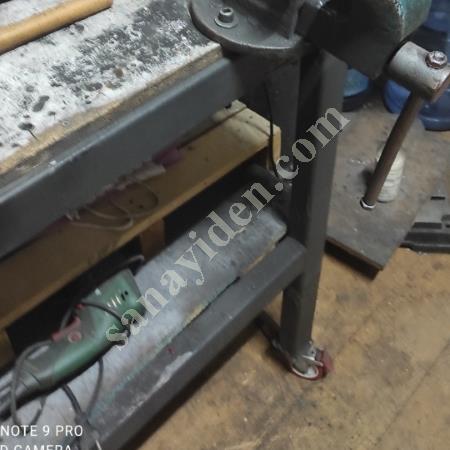SATILIK METAL İŞLEME ATÖLYESİ İÇİN MENGENELİ ÇALIŞMA MASASI, Makina