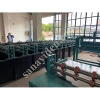 TRAPEZE SHEET PRODUCTION MACHINE, Rolling - Cutting - Straightening