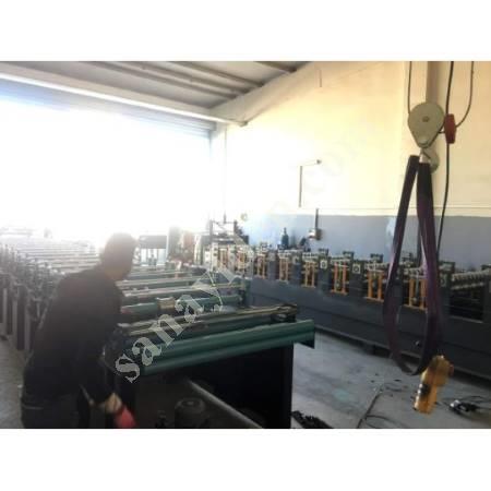 TRAPEZE SHEET PRODUCTION MACHINE, Rolling - Cutting - Straightening