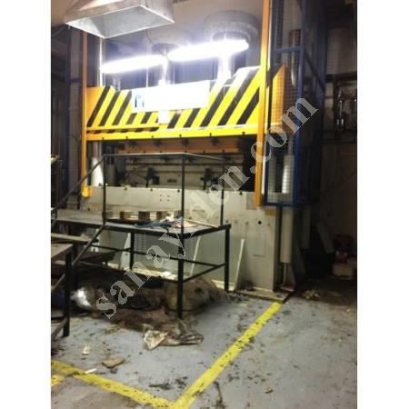 1.600 TON HYDRAULIC PRESS BULENT ÖZTÜRK, Plastering Press