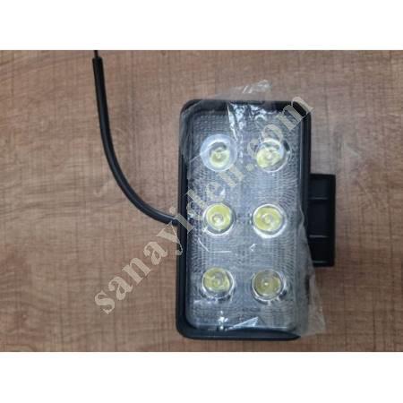 6 LED'Lİ ENERJİ TASARRUFLU AYDINLATMA LAMBASI, İş Makineleri Parça - Aksesuar