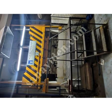 1.600 TON HYDRAULIC PRESS BULENT ÖZTÜRK, Plastering Press