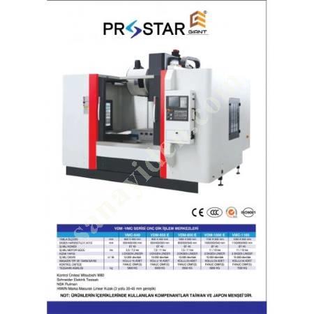 GIANT VMC 1160 CNC DİK İŞLEM MERKEZİ ( CİF TESLİM ), Dik İşleme Merkezi