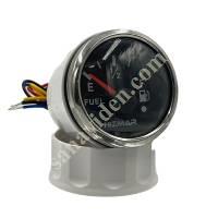 BLACK FUEL LEVEL INDICATOR - SPECIAL DESIGN  WARNING LED, Marine Vessels Spare Parts