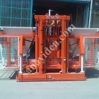 OTOMATİK BETON KİLİTLİ PARKE TAŞI BETON BORDÜR TAŞI BİMS BLOK BRİKET MAKİNASI, Makina