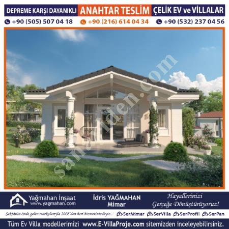 İMARLI ARSANIZA - 120 AY TAKSİTLE ANAHTAR TESLİM VİLLA, Yapı İnşaat