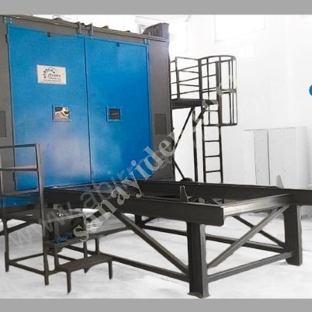 KUMLAMA ODASI– BÜYÜK PARÇA VE AĞIR SANAYİ ÇÖZÜMLERİ-ABİR MAKİNE A.Ş., Makina