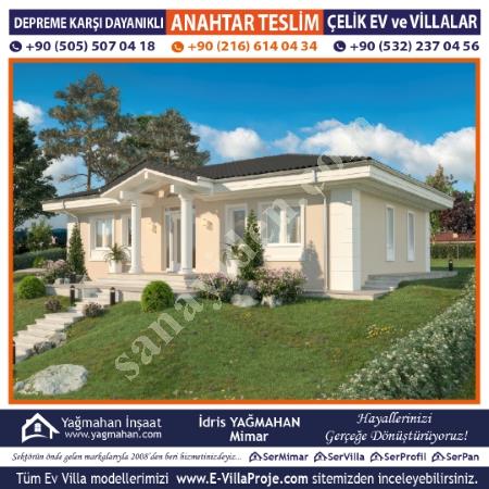 İMARLI ARSANIZA - 120 AY TAKSİTLE ANAHTAR TESLİM VİLLA, Yapı İnşaat