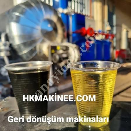 ATIK MADENİ YAĞ GERİ DÖNÜŞÜM, Geri Dönüşüm Makineleri