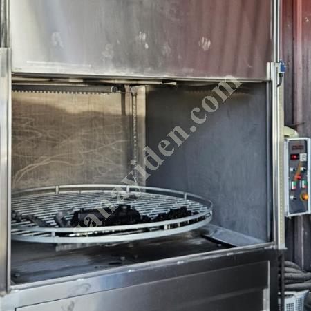 YM-1750 DÖNER SEPETLİ PNÖMATİK PARÇA YIKAMA MAKİNESİ GARANTİLİ, Makina
