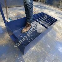 CONSTRUCTION BOOT WASH STATION / METAL FOOT DISINFECTION TROUGH, Hardware