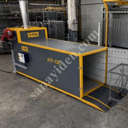MT MAKİNA ATF-120 EKSTRA BÜYÜK PİROLİZ ASKI TEMİZLEME FIRINI – TERMAL BOYA SÖKÜCÜ, Geri Dönüşüm Makineleri