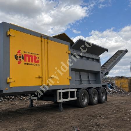MT MAKİNA REDMONSTER-200 MOBİL KIRICI – ATIK İŞLEME SAHALARI İÇİN GÜÇLÜ PARÇALAMA ÇÖZÜMÜ, Geri Dönüşüm Makineleri