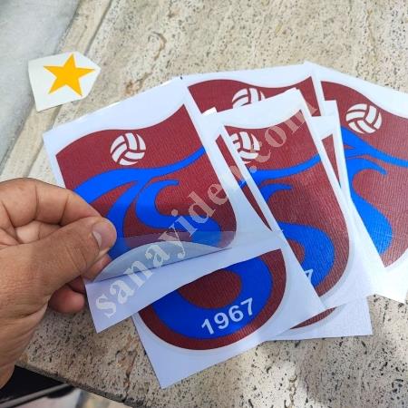 TRABZONSPOR LOGO BASKI, ARAÇ STICKER, TAKIM STICKER , Advertising & Promotion