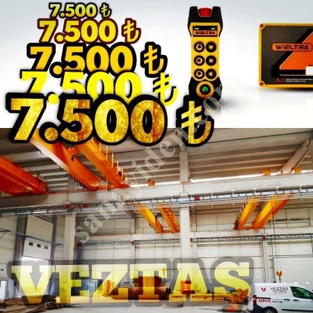 VİNÇ UZAKTAN KUMANDA SİSTEMLERİ , Crane Spare Parts - Attachments