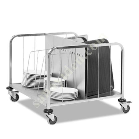 (DOUBLE) PLATE TROLLEY, Industrial Kitchen