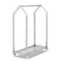 MEAT HANGER TROLLEY (WITH TRAY),