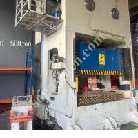 500 TON EKSANTRİK PRES 2007 MODEL MUMAK MARKA, Makina