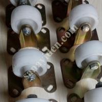 SATILIK MAŞALI 55 LİK SABİT YÖN POLYEMİD YER ARABASI TEKERLEĞİ, Metal