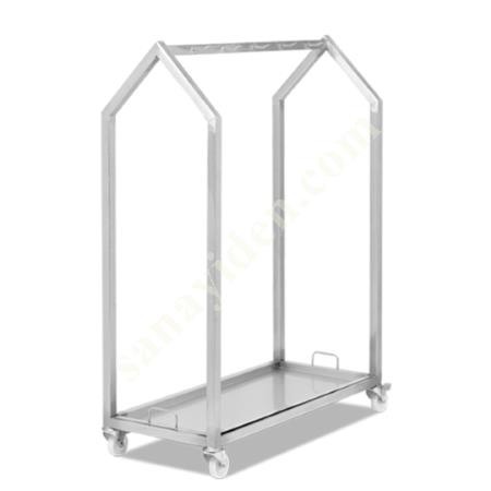 MEAT HANGER TROLLEY (WITH TRAY), Industrial Kitchen