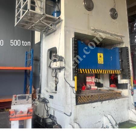 500 TON EKSANTRİK PRES 2007 MODEL MUMAK MARKA, Makina