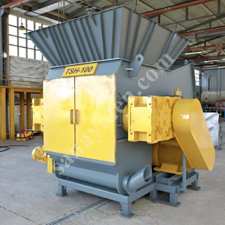 MT MAKİNA CROTAX-100 TEK ŞAFTLI AĞIR SANAYİ PARÇALAYICI (1 METRE ROTOR), Geri Dönüşüm Makineleri