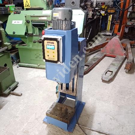EPS6300 PRESMAK ELEKTİRİKLİ PERÇİN SIVAMA PRESİ, Kıvırma-Bombe Sıvama Makinesi