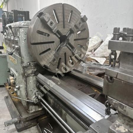 PROGRES MARKA 2.5 METRE 1000 ÇAP ÜNİVERSAL TORNA TEZGAHI, Metal