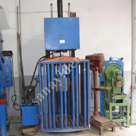 HYDRAULIC BALE COMPRESSION PRESS, Baling Press Machine