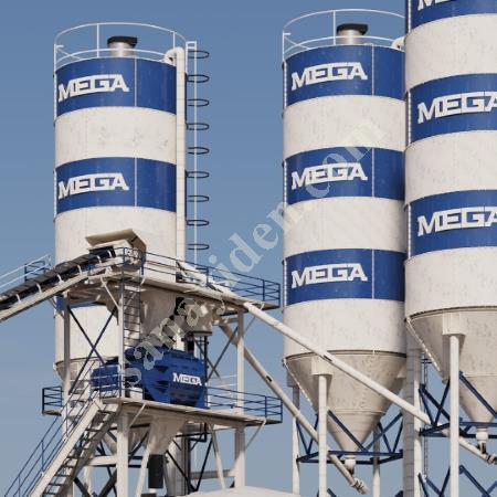 MEGA BETON SANTRALİ 120 M3 - TWINSHAFT MİKSER - ÜCRETSİZ NAKLİYE, Yapı İnşaat