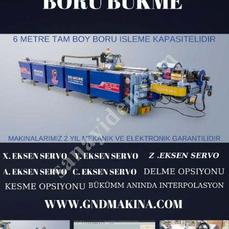 CNC BORU BUKME MAKINASI, Cnc Boru Bükme