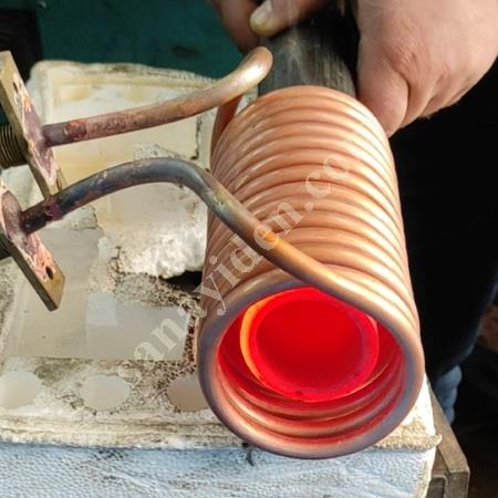 SATILIK 35 KW YÜKSEK FREKANS BORU UCU TAV MAKİNASI İNDİKSİYON ISITMA, Makina