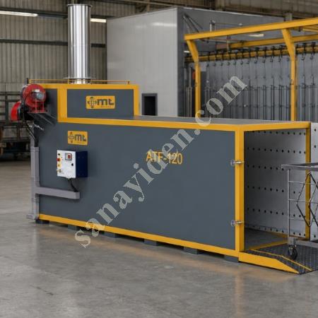 MT MAKİNA ATF-120 MEGA KAPASİTELİ TERMAL BOYA SÖKME FIRINI, Geri Dönüşüm Makineleri