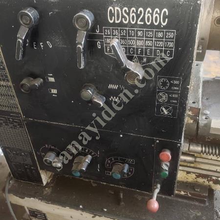 ÇİN TORNA  ÇAP 660  BOY 3000  FENER MİLİ 105, Makina