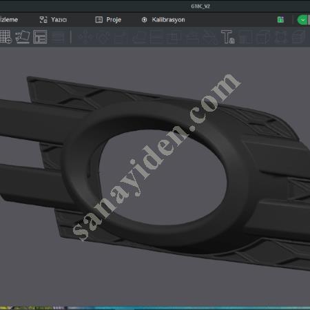 MERCEDES BENZ X164 SİS FARI 3D YAZICI İLE ABS FLEMENTTEN, Oto & Y. Parça