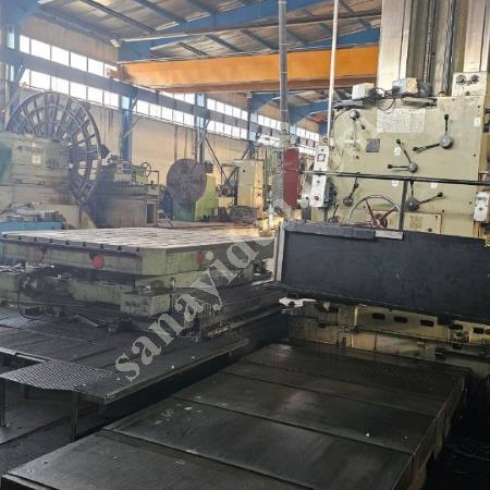160 LİK BORWERG  3000X3000X2000  DÖNER TABLA 2500X2750 KULLANICIDAN SATIŞA ÇIKMIŞTIR, Makina