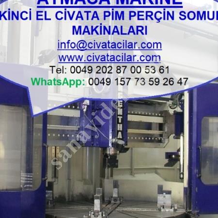 ÇOK VURUŞLU CIVATA PİM PERÇİN SOMUN MAKİNESİ, Civata Perçin Makinesi