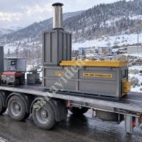 MT MAKİNA YFM-100R ENDÜSTRİYEL KAPASİTELİ RÖMORKLU YAKMA FIRINI (100 KG), Geri Dönüşüm Makineleri