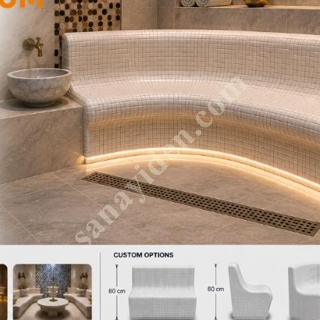 **STEAM ROOM BENCH PRODUCERS İN TURKEY EPS, Yapı İnşaat