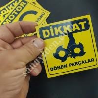 MAKİNA UYARI ETİKETLERİ ,