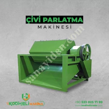 ÇİVİ YAPMA MAKİNESİ KM-4    4-12 CM   ÇİVİ PARLANTMA MAKİNESİ 250 KG  ÇİVİ BIÇAK BİLEME MAKİNESİ, Tel Çekme - Doğrultma - Kesme Makineleri
