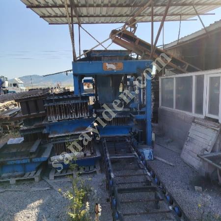 İKİNCİ EL 8Lİ OTOMATİK BRİKET BİMS MAKİNESİ, Yapı İnşaat