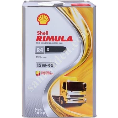 SHELL RIMULA R4 X 15W-40 16 KG SHELL, Madeni Yağlar