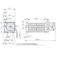 TANGENT BLOWER QG030-353 / 12, Chimney-Fan-Ventilation Systems Filters